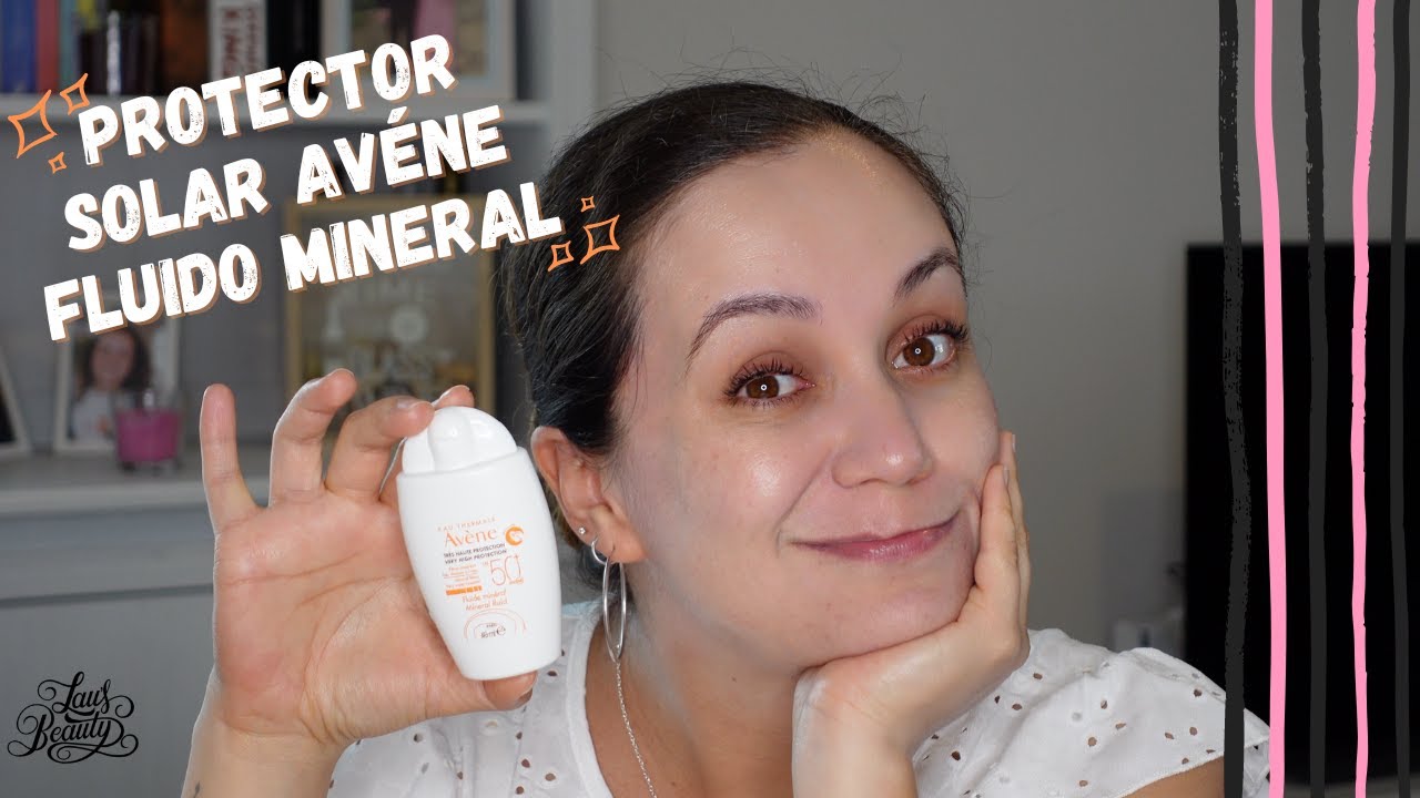 FLUIDO MINERAL DE AVENE! Mi primer protector solar mineral! y que sorpresa me llevé 🥴