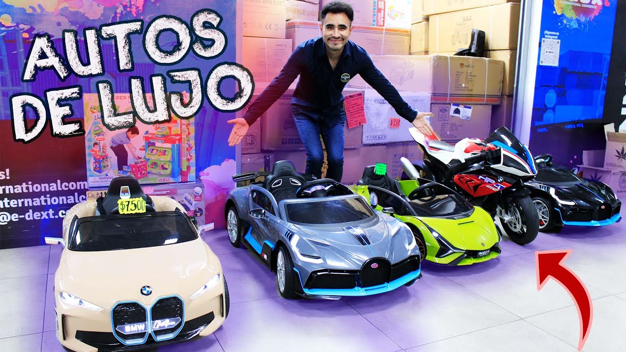 AUTOS MONTABLES PARA NIÑOS 🚗 EN Plaza Izazaga 38 | Formula 1 | Motos | De lujo