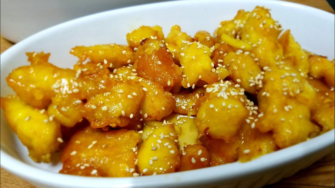 Resep IKAN Masakan Luar,Honey Lemon Fish.