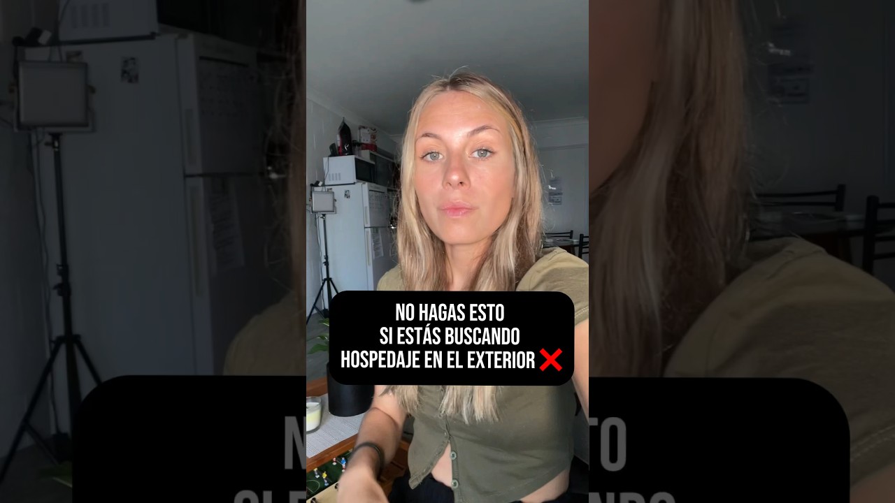 ERROR al buscar HOSPEDAJE ✈️ #emigrar