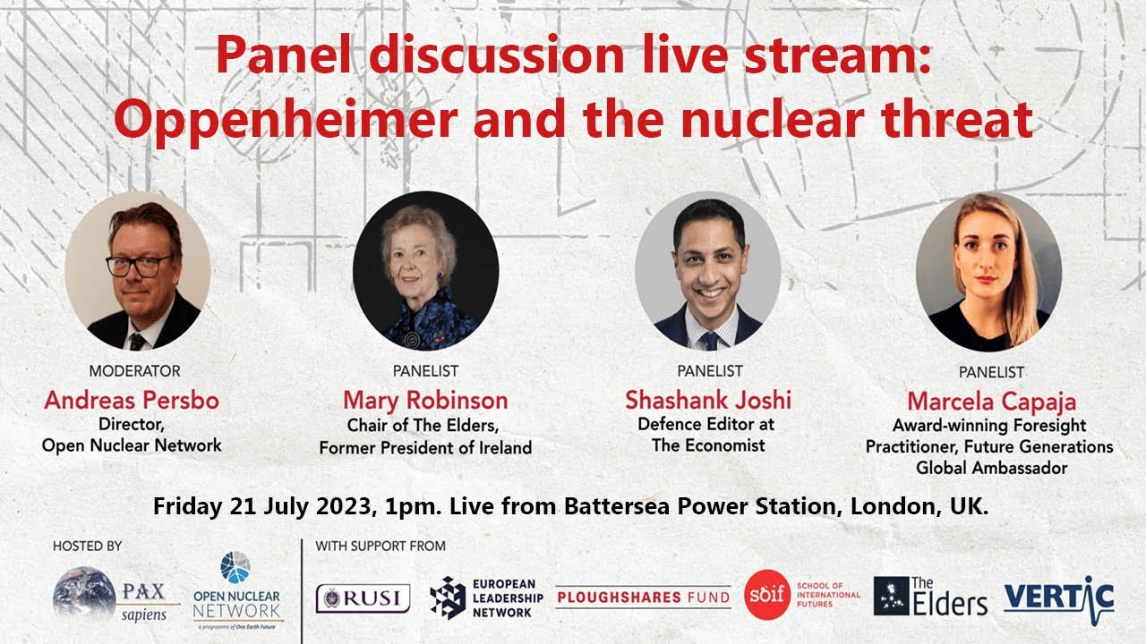 Oppenheimer and the nuclear threat today | Panel Discussion
