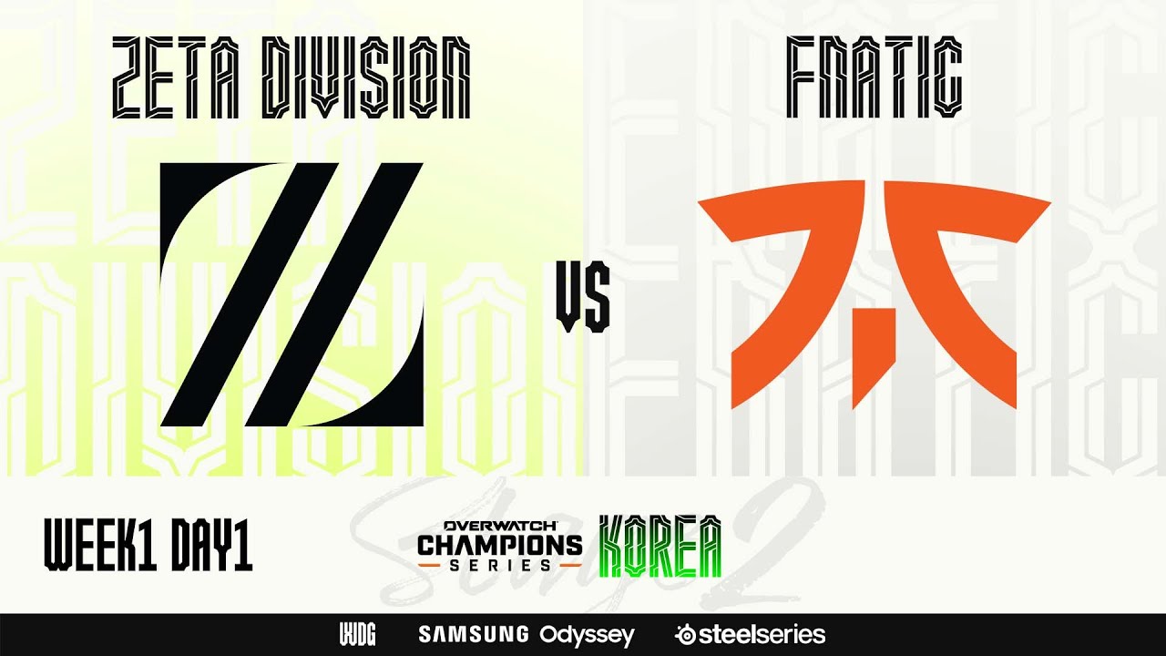 ZETA vs FNC｜1주차 1일｜OWCS KOREA STAGE 2