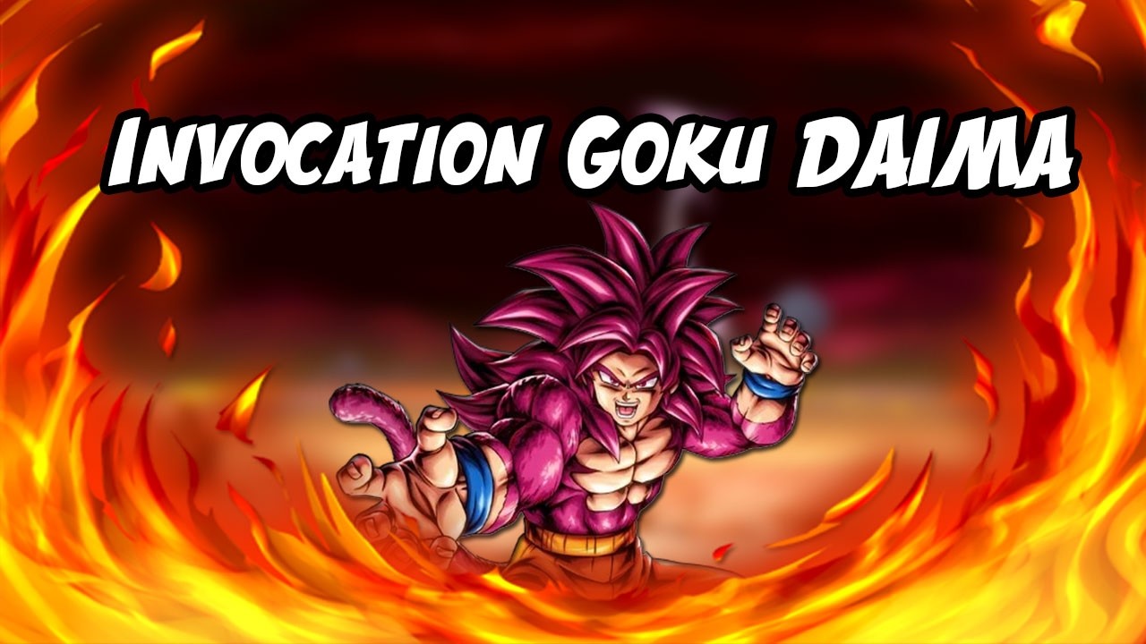 INVOCATION GOKU SSJ4 DAIMA LR !!! (11 ANS DE DOKKAN !!) #GLOBAL #dokkanbattle 