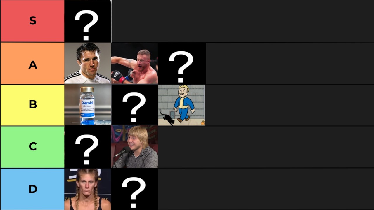 Ranking UFC Fighter Attributes for Success (Tier List)