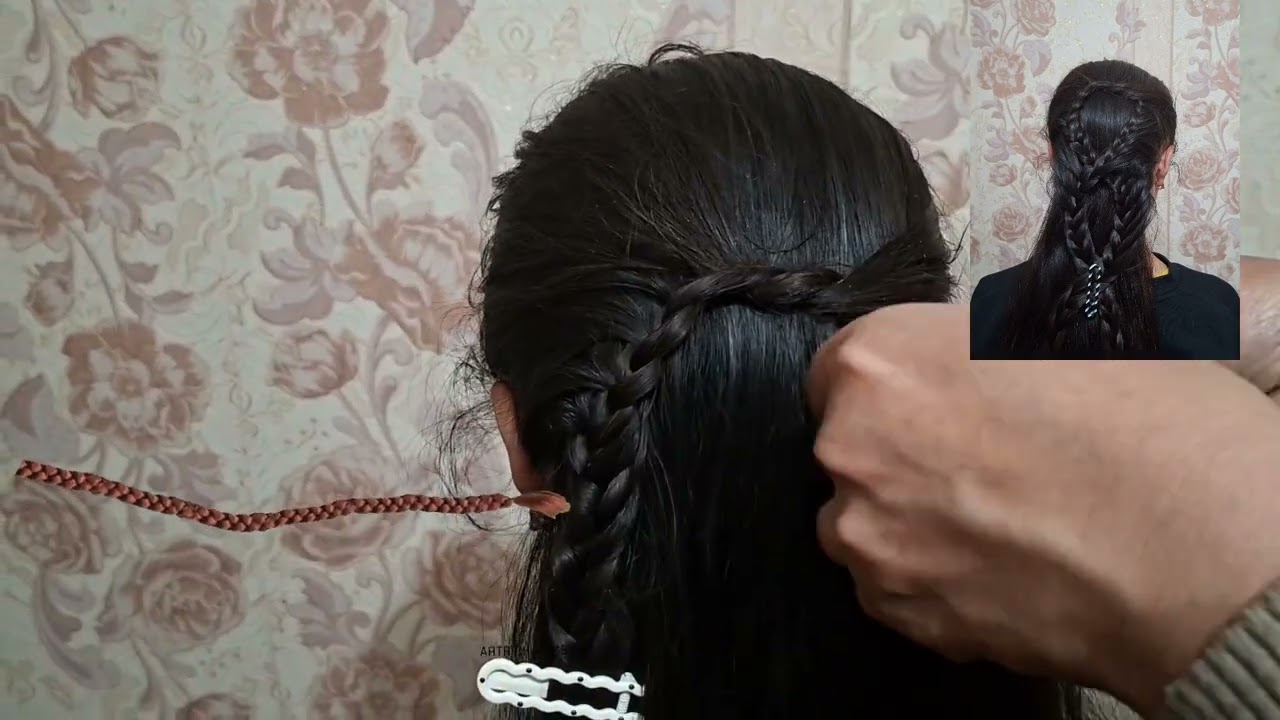 #HairBow#RedWhiteBow#GirlsHairstyle#CuteHair