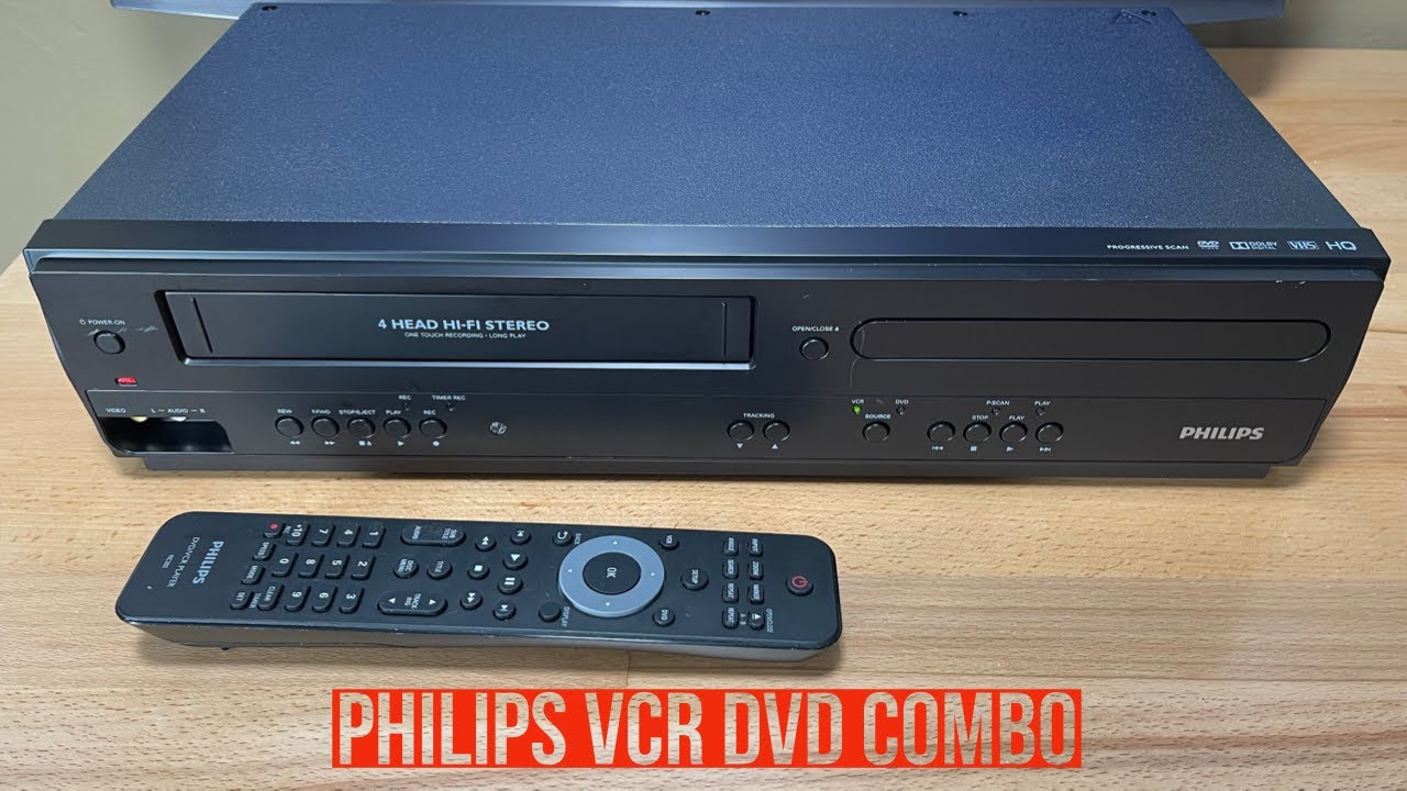 Philips DVP3355V/F7 VCR DVD Combo