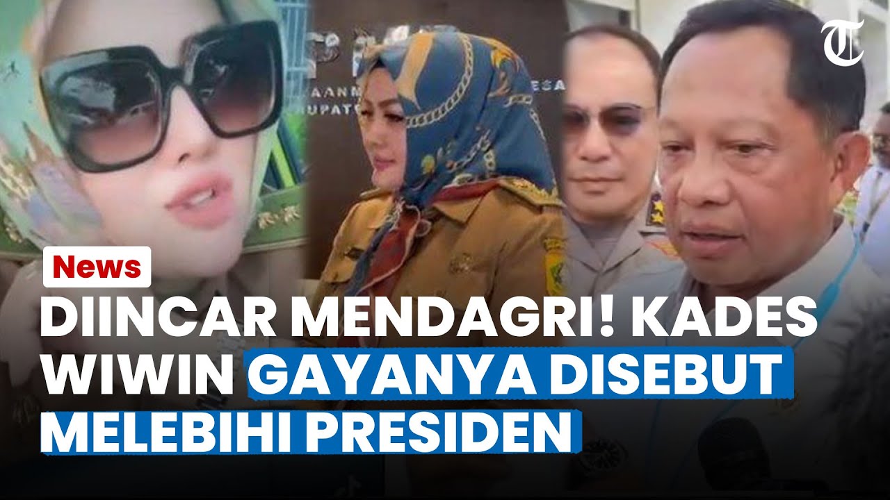KINI DIINCAR MENDAGRI! Kades Wiwin di Bogor Gayanya Disebut Melebihi Presiden