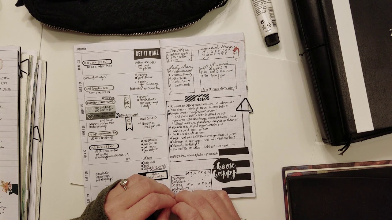 Habit Tracking - 25 Days of Planner Tips