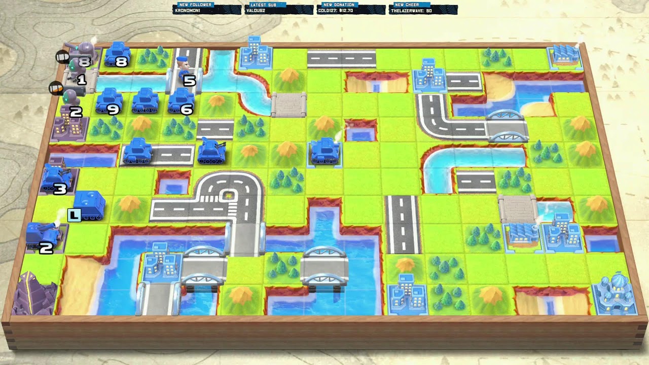 Side Quest: Taking a break from my usual playing a favorite of mine: Advance Wars 1 + 2 Reboot Camp!