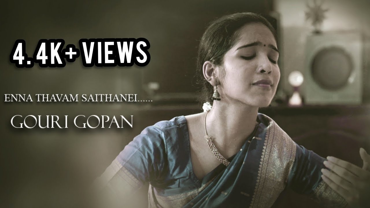 Enna thavam seithanai | Dance Cover | Gouri Gopan |