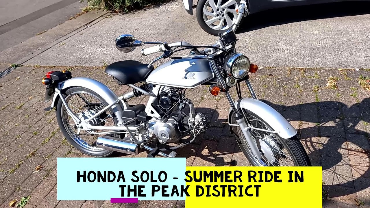 Honda Solo: Summer Ride in the Peak District