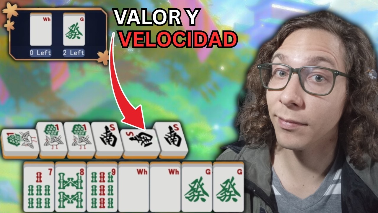 Eres Veloz? Pues Mi Half Flush Es TRES VECES VELOZ - [Mahjong Soul]