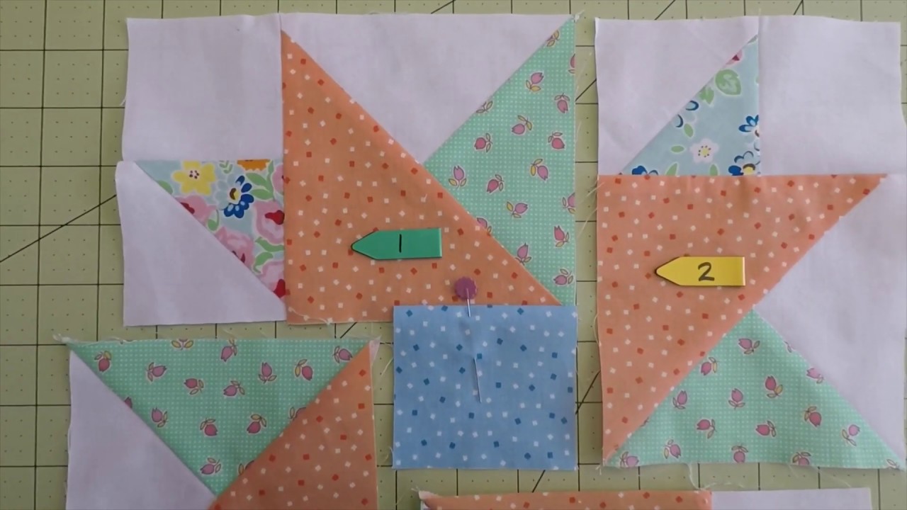 Double Aster Star Quilt Block