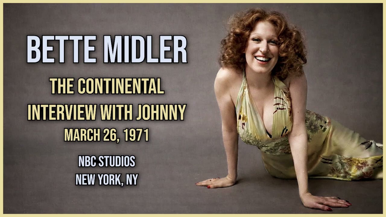 Bette Midler - The Continental (Live)