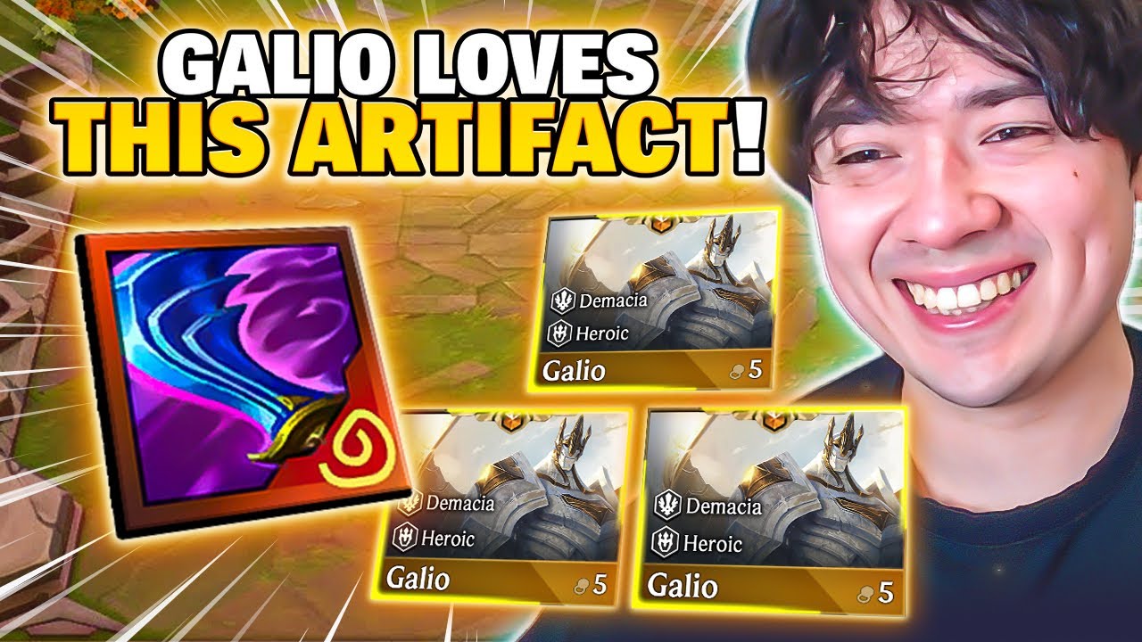 I Highrolled Galio's Best Artifact So I Rolled For 3 Copies And Made A RAID BOSS!