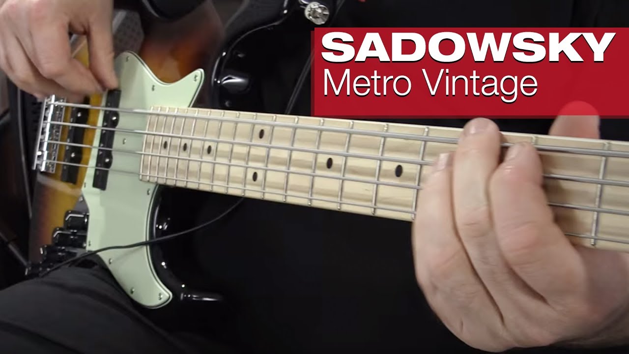 SADOWSKY Metro Vintage MV4 MN 59-Burst