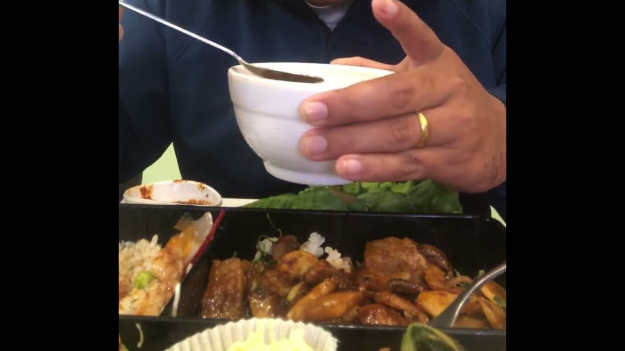 Korean food 🍱 testing.