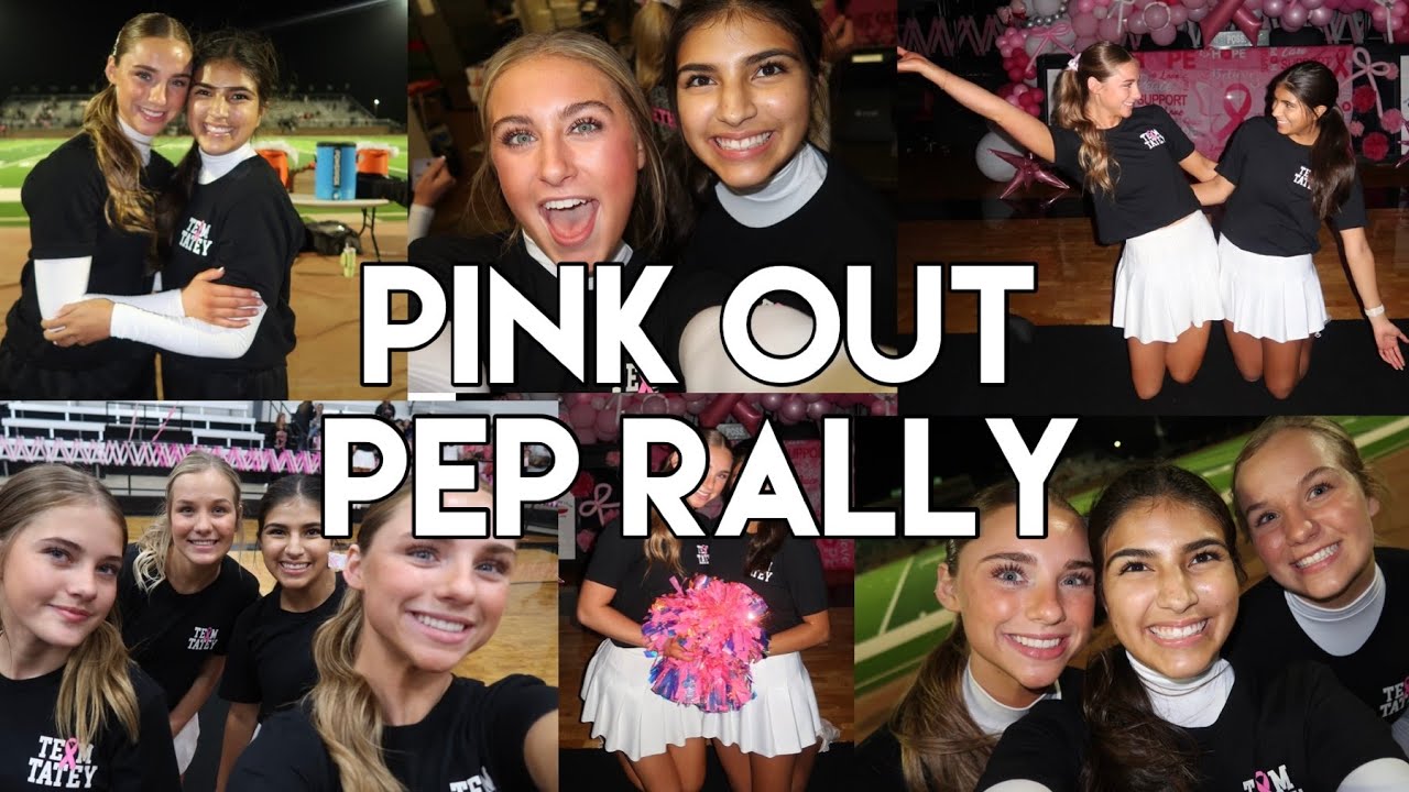 PINK OUT PEP RALLY