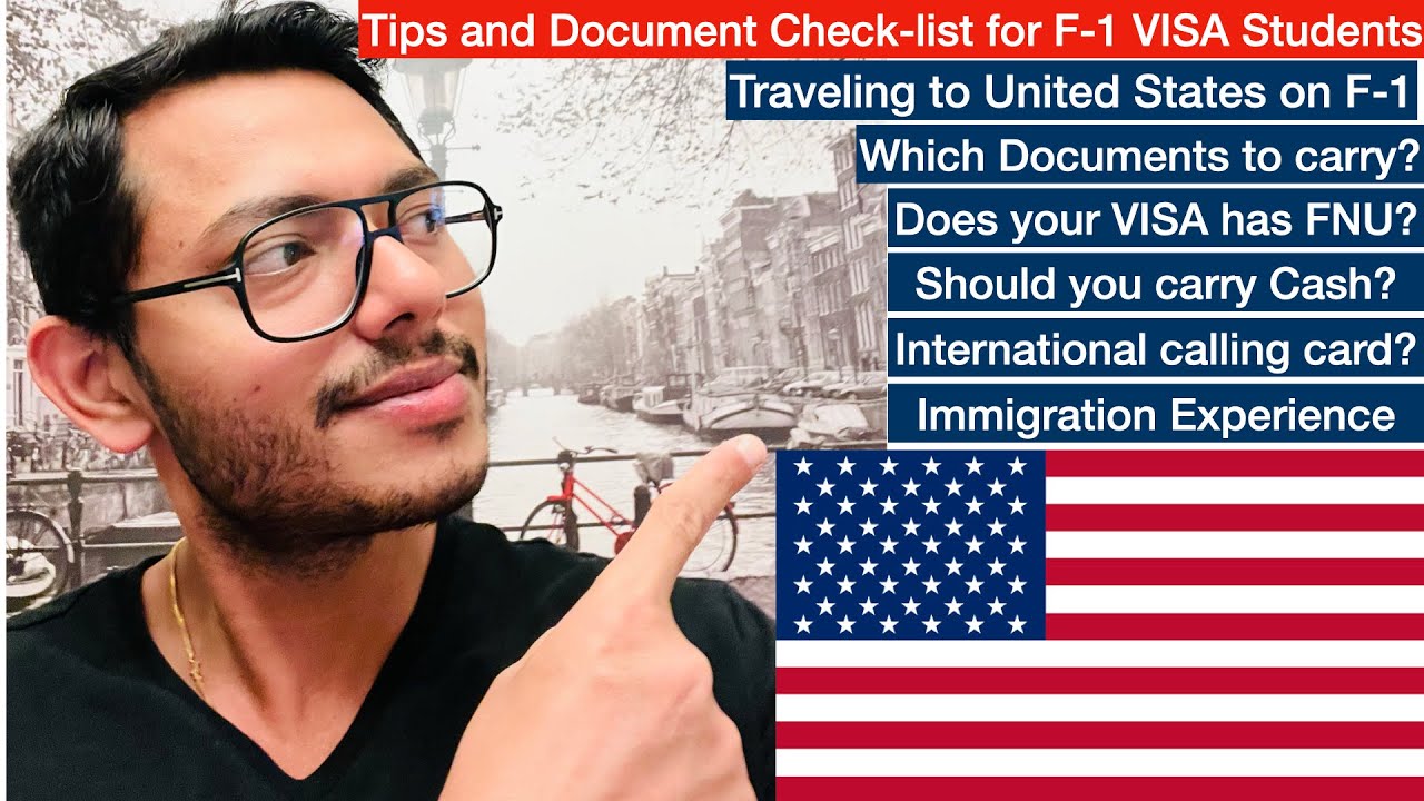Tips for F-1 VISA Students | Document Check-list | Traveling to USA #f1visa #studentvisa #students