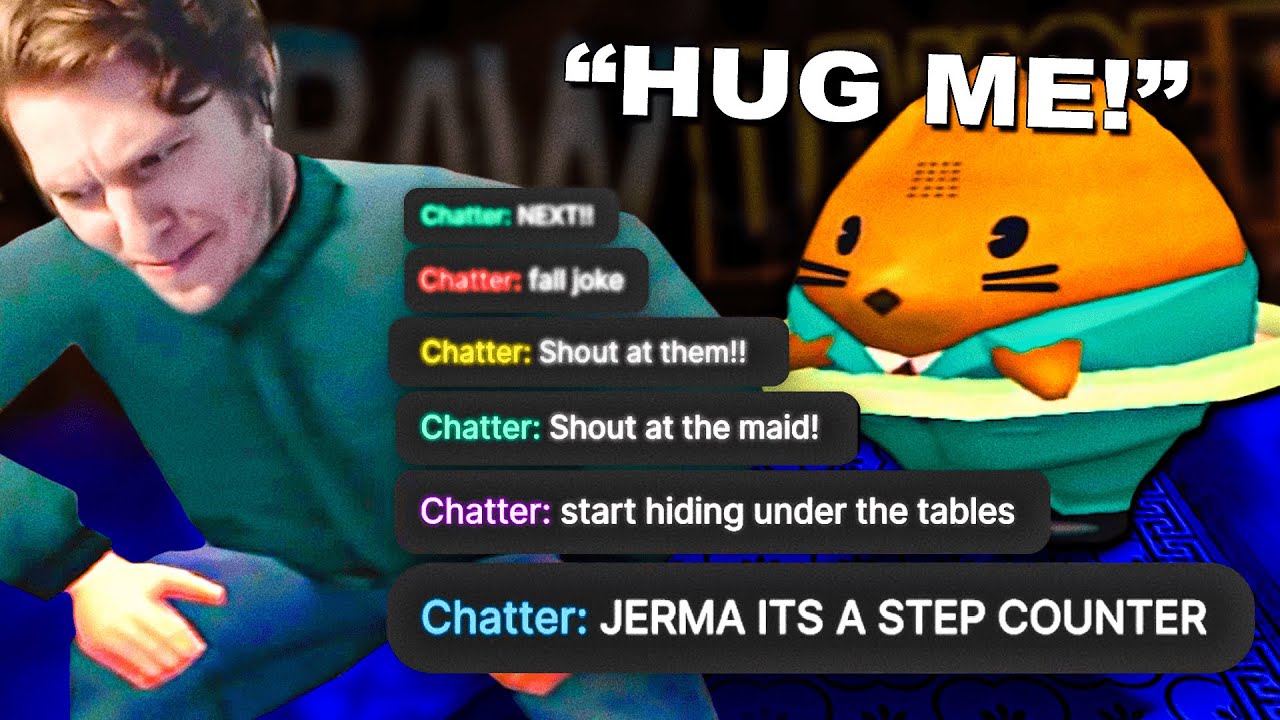 Chat ASSAULT Jerma for over AN HOUR - Jerma Plays Raw Danger!