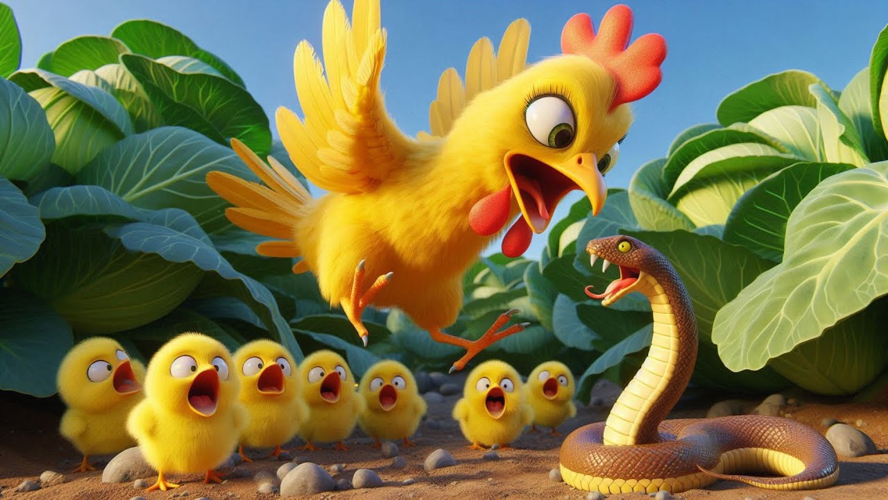 Mother Hen And The Snake Song | Kids Songs & Nursery Rhymes | Animals Song