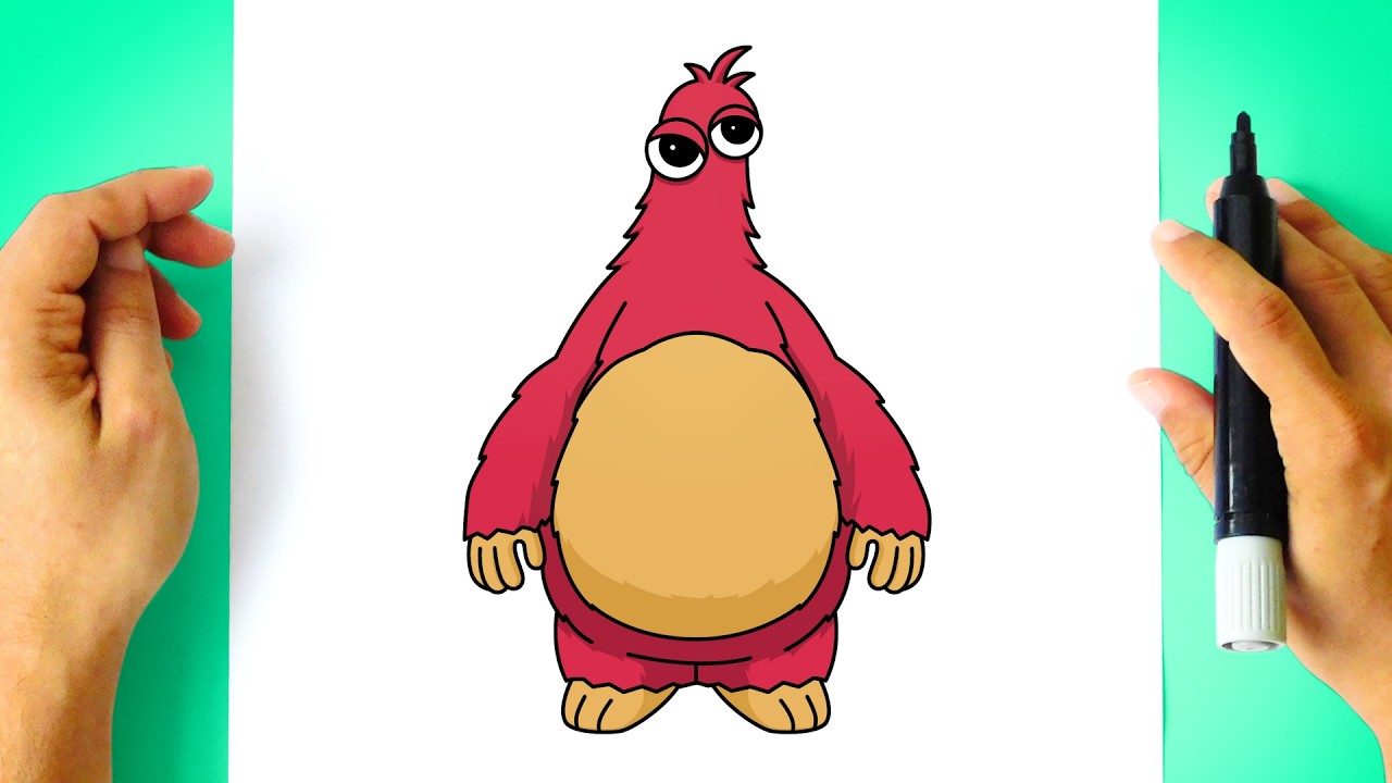 Как нарисовать Чам Чомкинса - Время игр Поппи, Глава 5