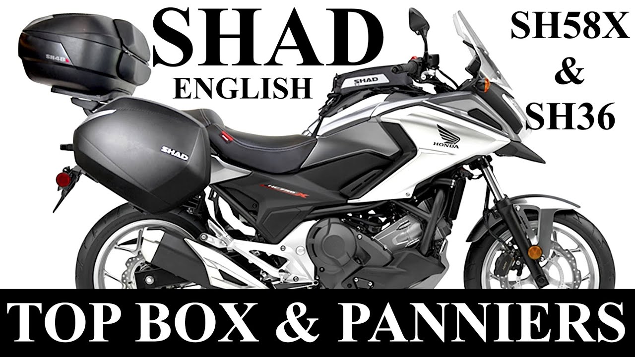 (English) SHAD Panniers & Top Box Longterm Review, SH36 & SH58X, Luggage, Cases, Expandable, NC750X