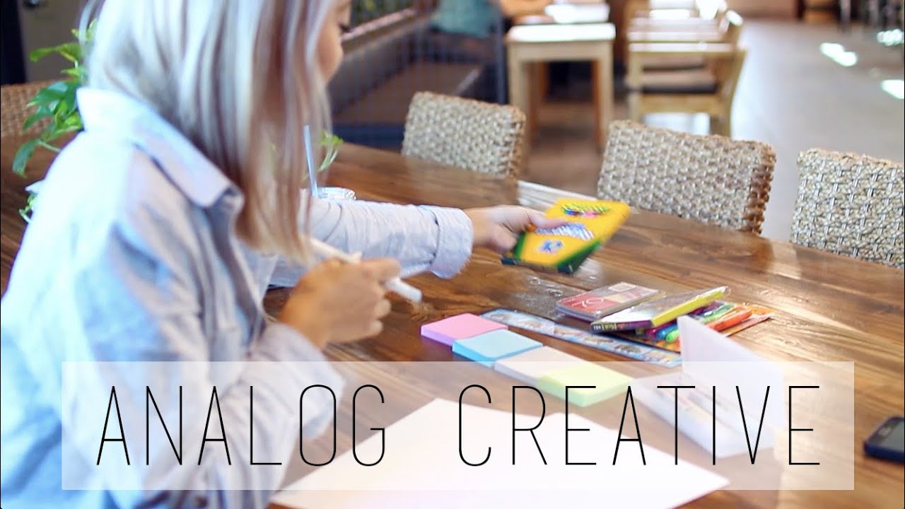 Analog Creative Day (Steal Like an Artist)