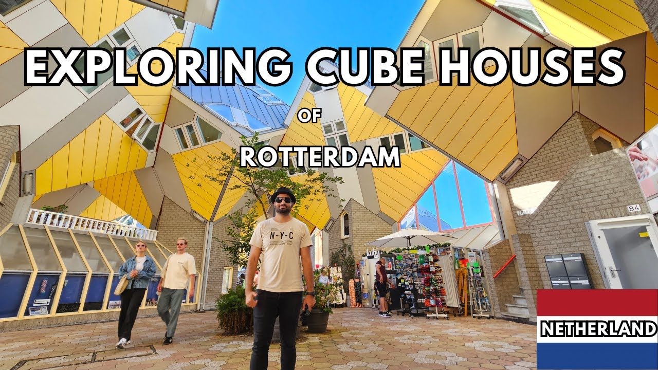 Exploring the Cube Houses | Rotterdam's Architectural Marvels | Must-Visit Landmarks