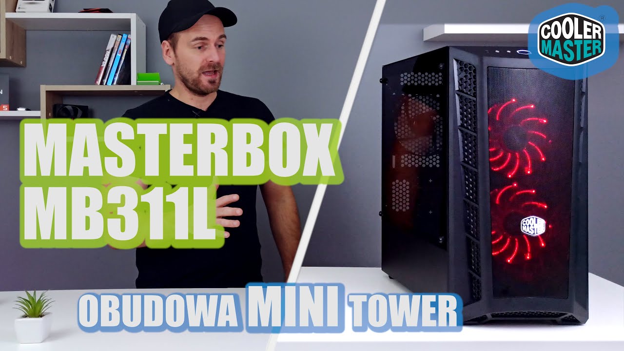 Cooler Master MASTERBOX MB311L - recenzja obudowy MINI Tower