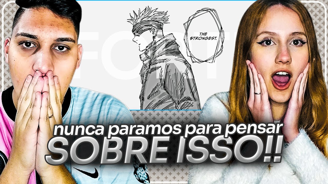 REACT EM CASAL - VALE A PENA SER O MAIS FORTE? | JUJUTSU KAISEN (AizeN)