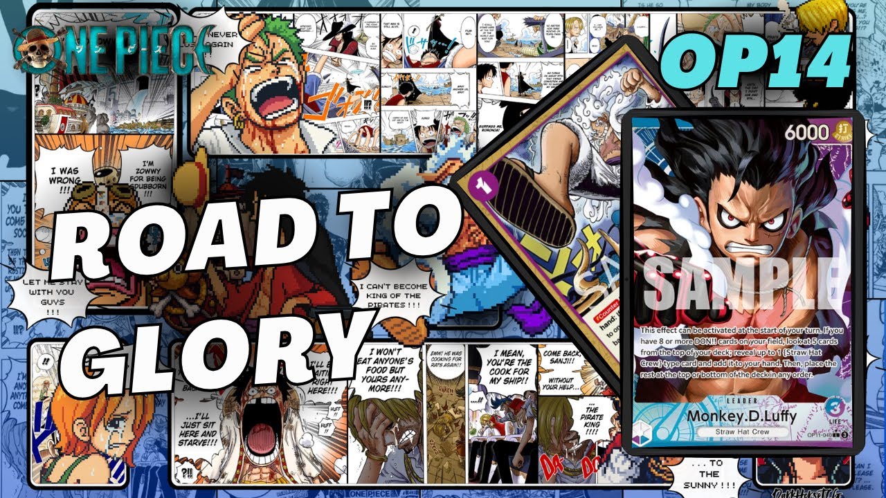 OP14 - Road to #1 UP Luffy player in the *WORLD* Ranked Gameplay