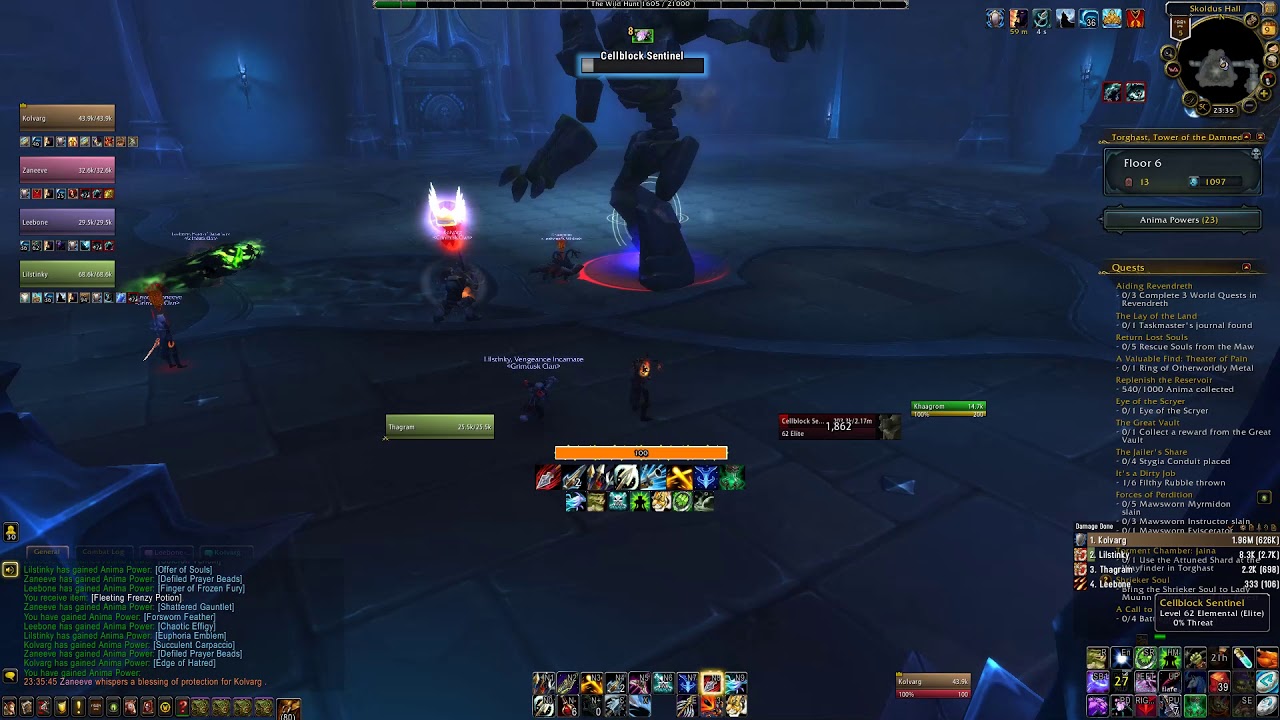 Shattering throw