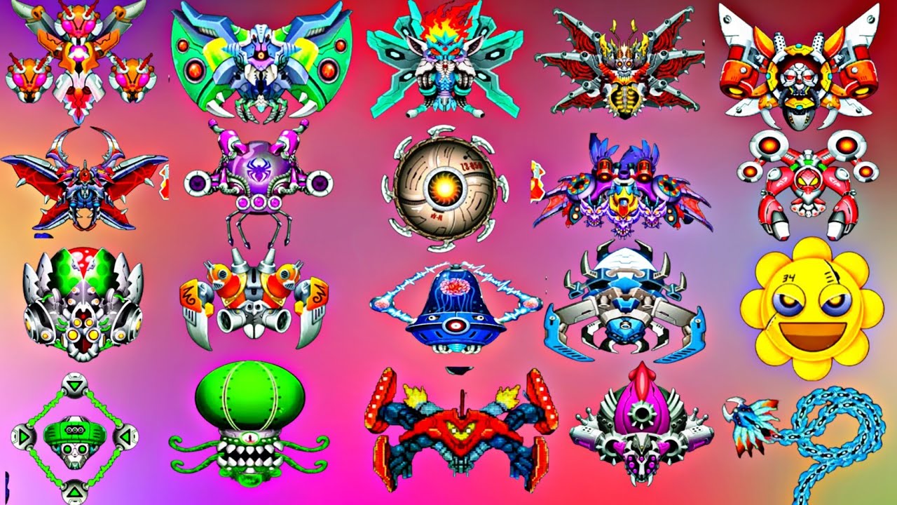 Space Shooter galaxy attack Only boss gamepaly #10