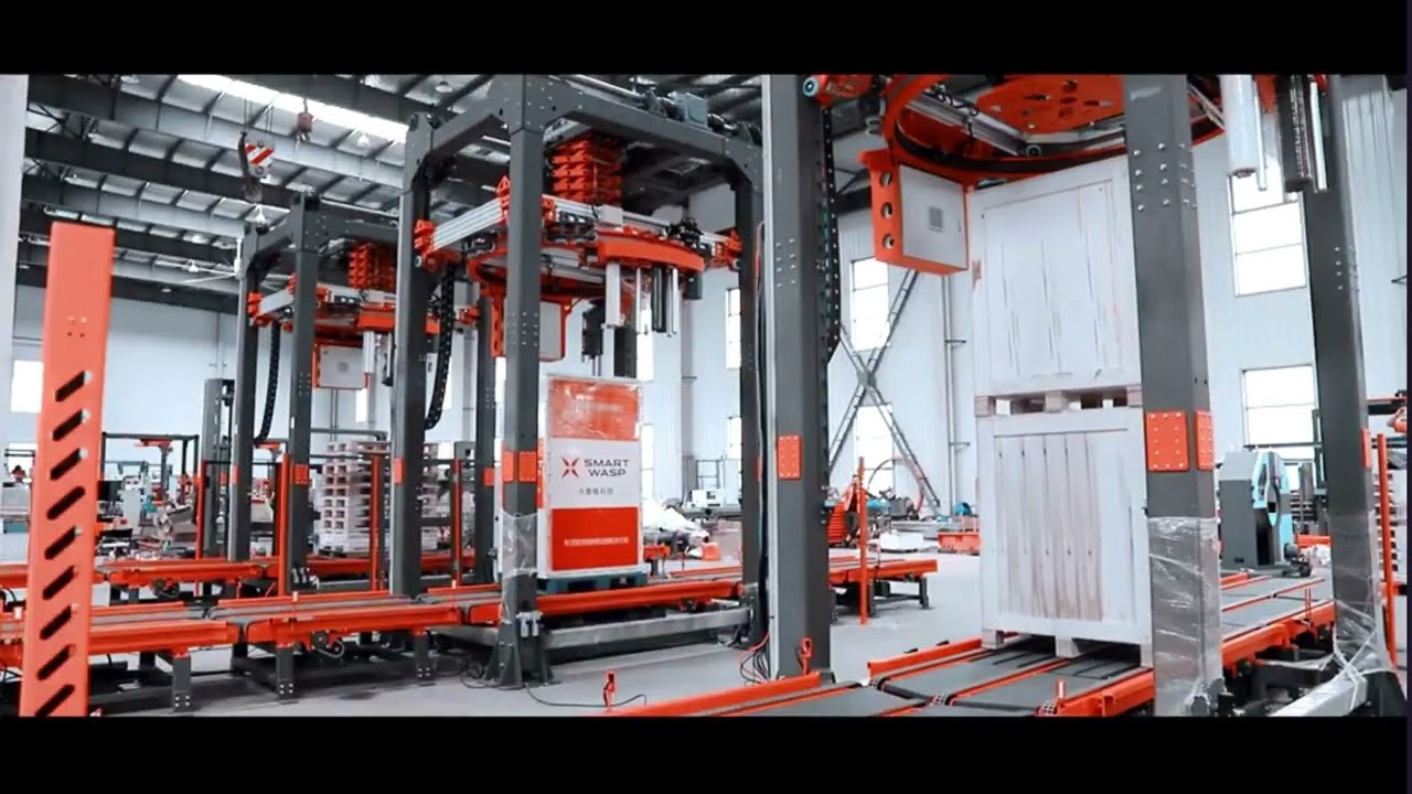 Кольцевой паллетоупаковщик T1300 от SMART WASP