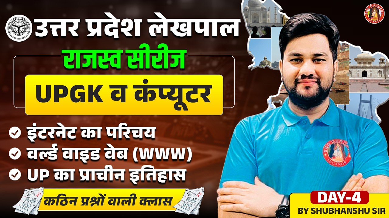 UP Lekhpal 2026 Complete Class | UP GK + Current Affairs + Computer | Most Important Questions