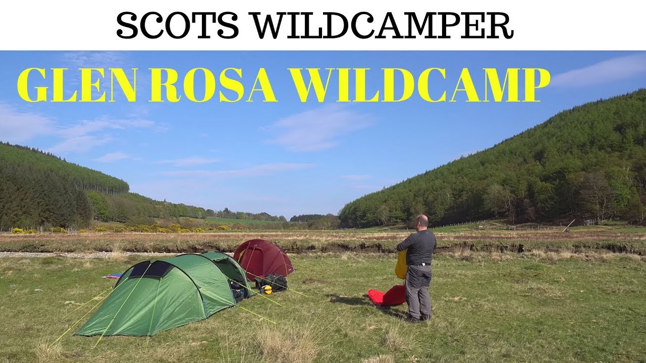 Explore Scotland wild camping Isle of Arran Glen Rosa Scotland Nordisk Halland 2 LW