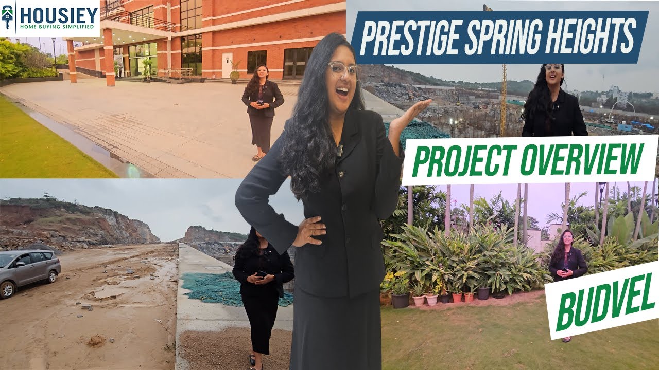 Prestige Spring Heights Budvel | 3BHK & 4BHK Flats In Rajendra Nagar Hyderabad | Price & Location