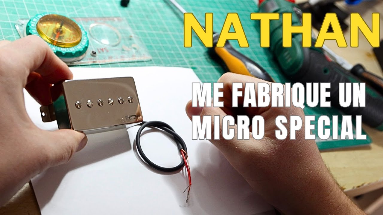 Nathan (EUTERPE) me fabrique un micro P90 spécial pour moi. Et ça change tout !