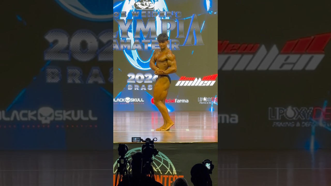 DUDU FIT NAS PR&Eacute;VIAS 💥 OLYMPIA BRASIL 🇧🇷⭕️ #maxtitanium #bodybuilding #maromba
