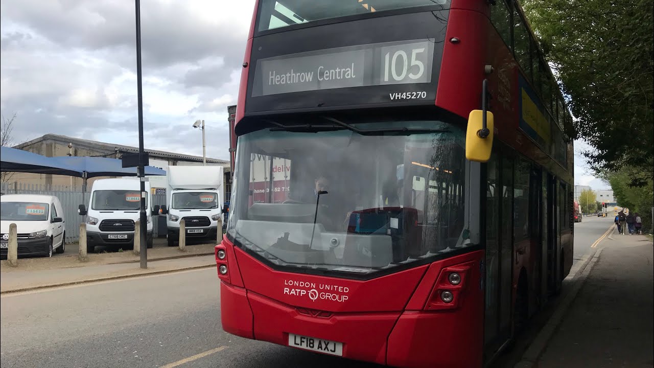High pitched idle | Journey on Route 105 | VH45270 (LF18AXJ)