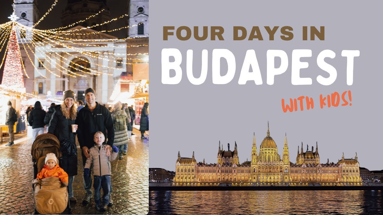 4 Magical Days in Budapest with Kids | Christmas Markets, Chimney Cakes & City Adventures✨🇭🇺