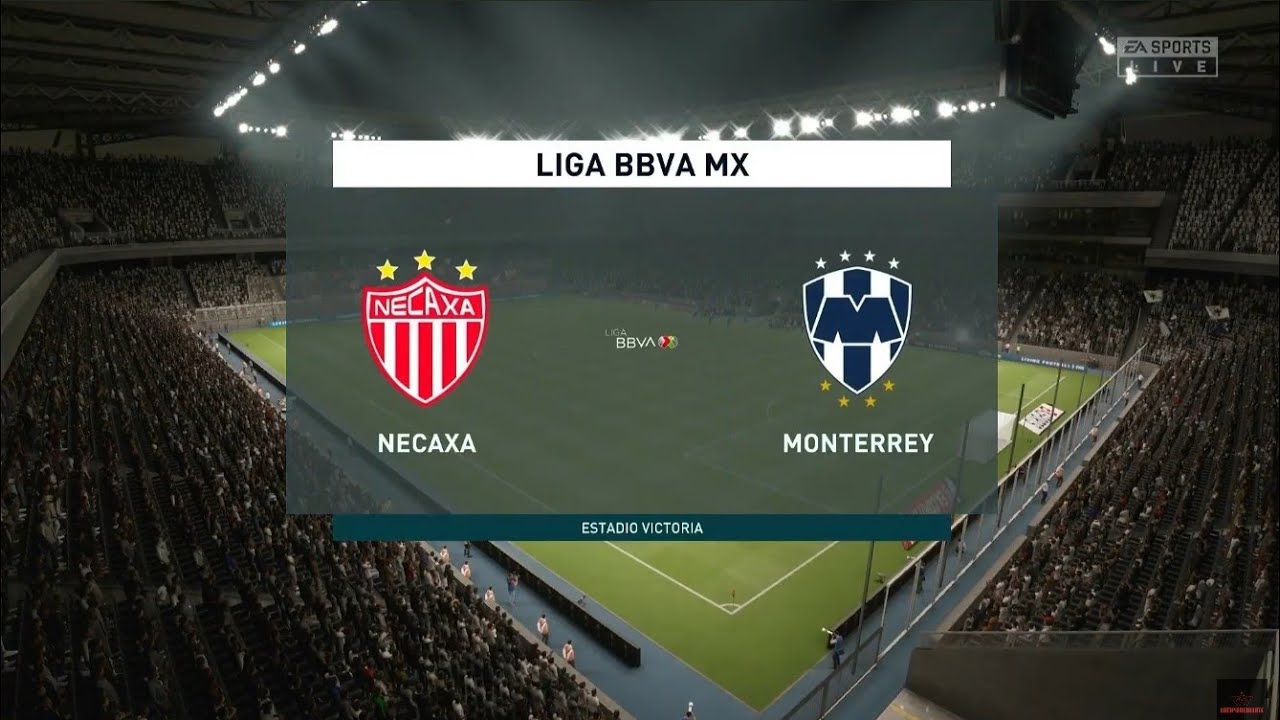 NECAXA VS MONTERREY/ FIFA 20 PARTIDO SIMULADO/ (CPU VS CPU)