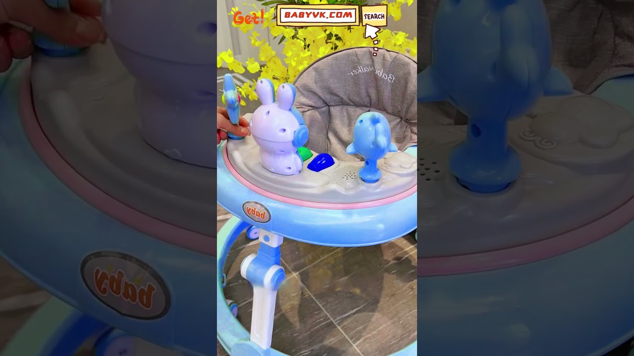 Need Help with Baby's Mobility? The Infans Foldable Baby Walker Makes Walking Fun! #baby