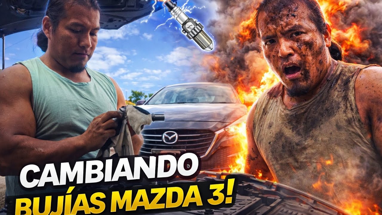 Cómo cambiar bujías de Mazda 3