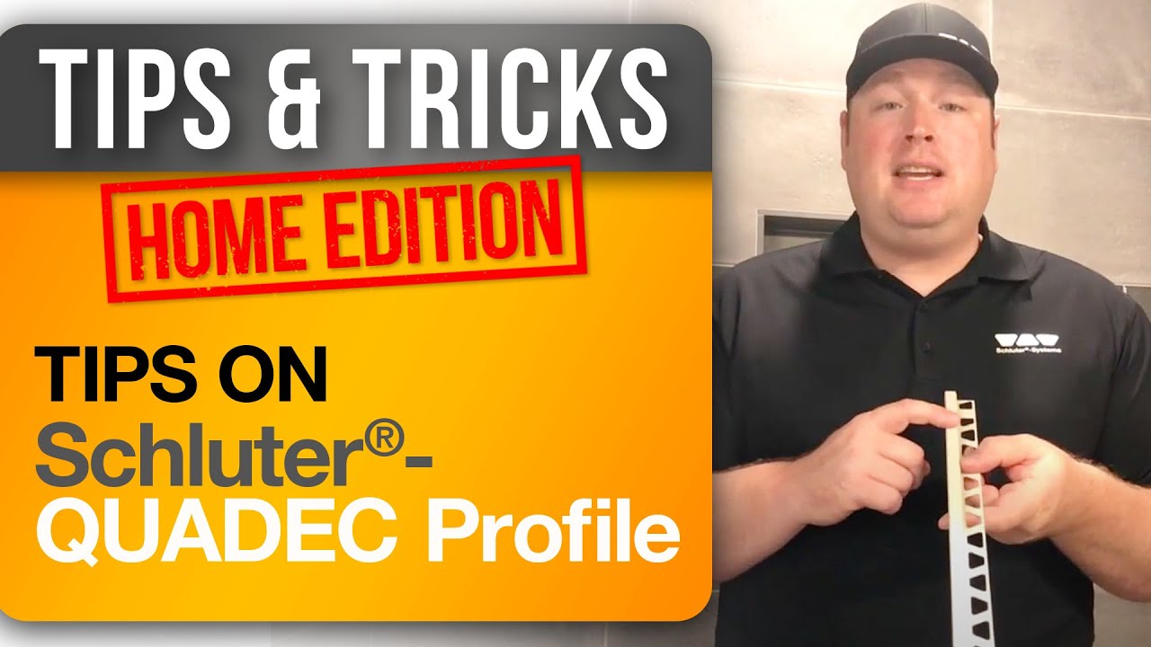 Schluter®-QUADEC Profile Tips