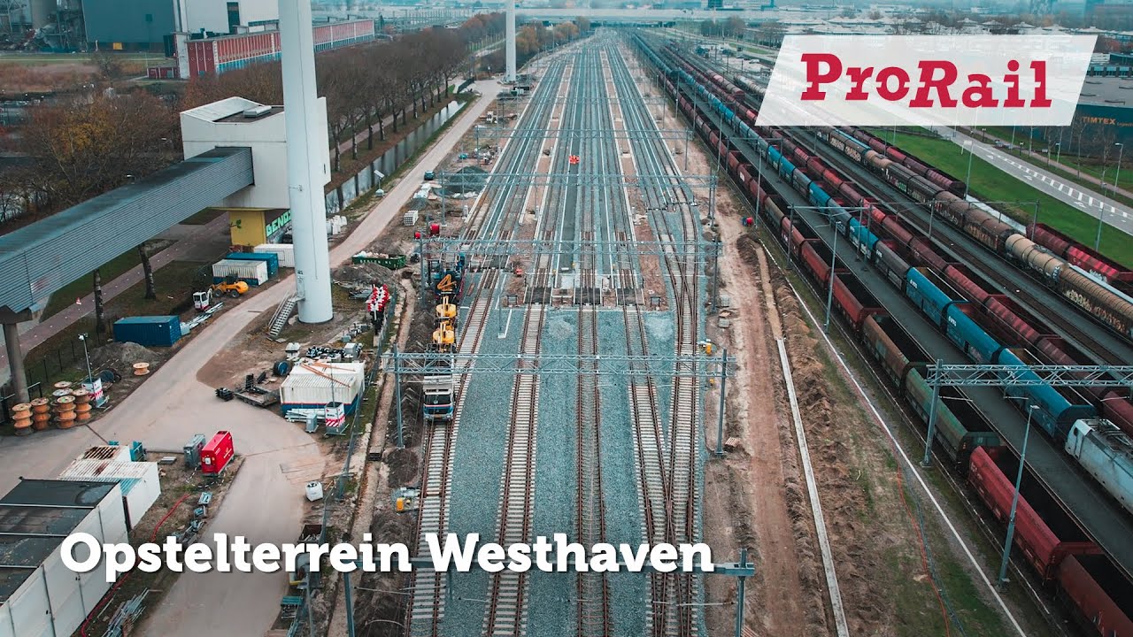 Nieuw opstelterrein Westhaven in Amsterdam