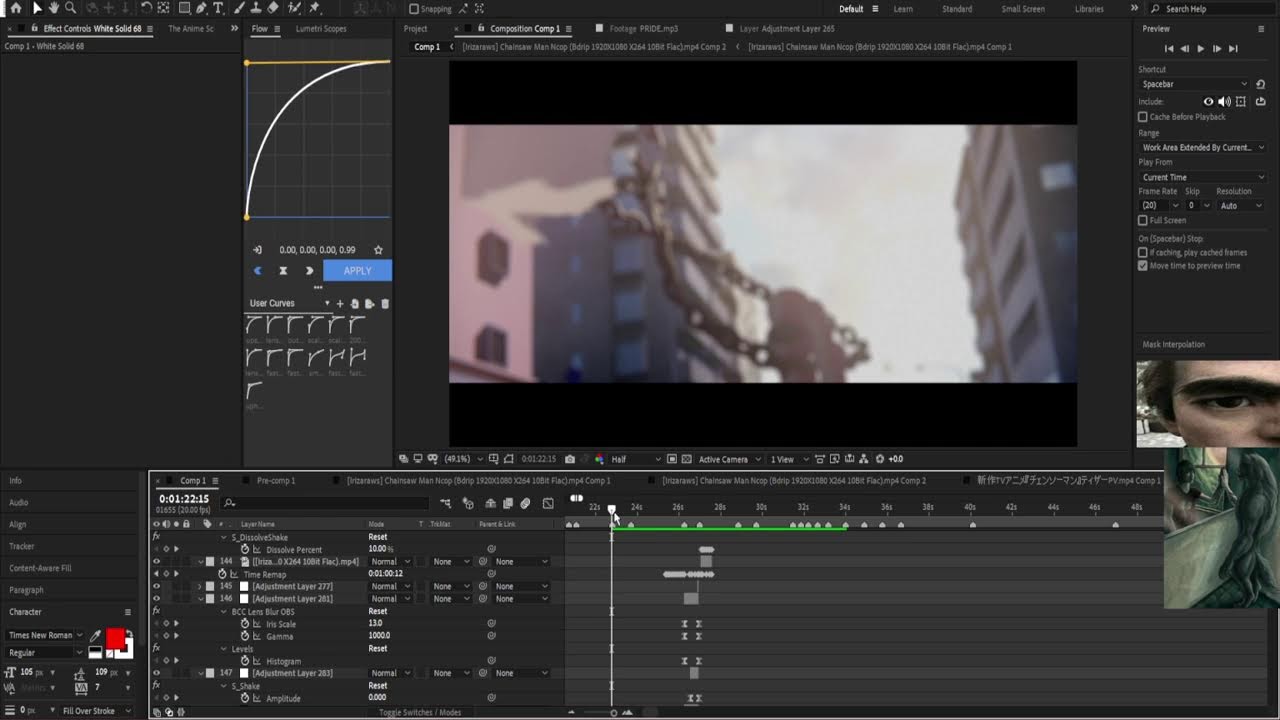 editing vchainsaw man againain..