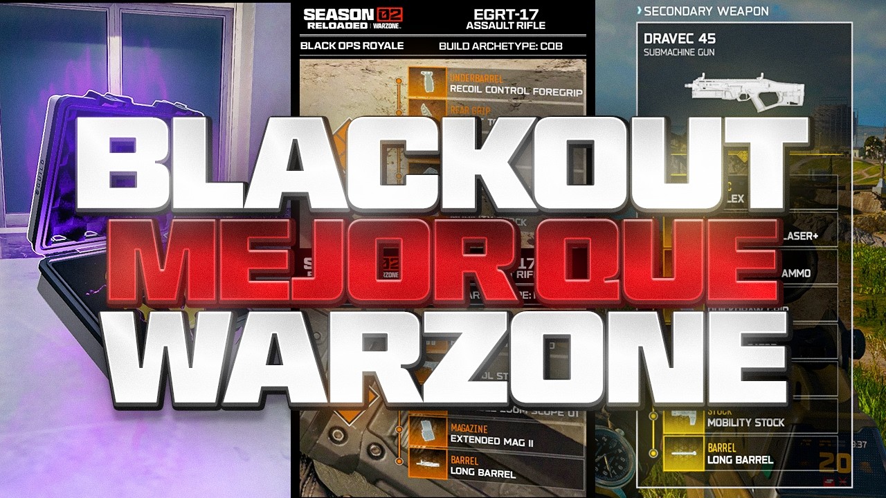 BLACK OPS ROYALE vs WARZONE ¿CUAL es MEJOR?