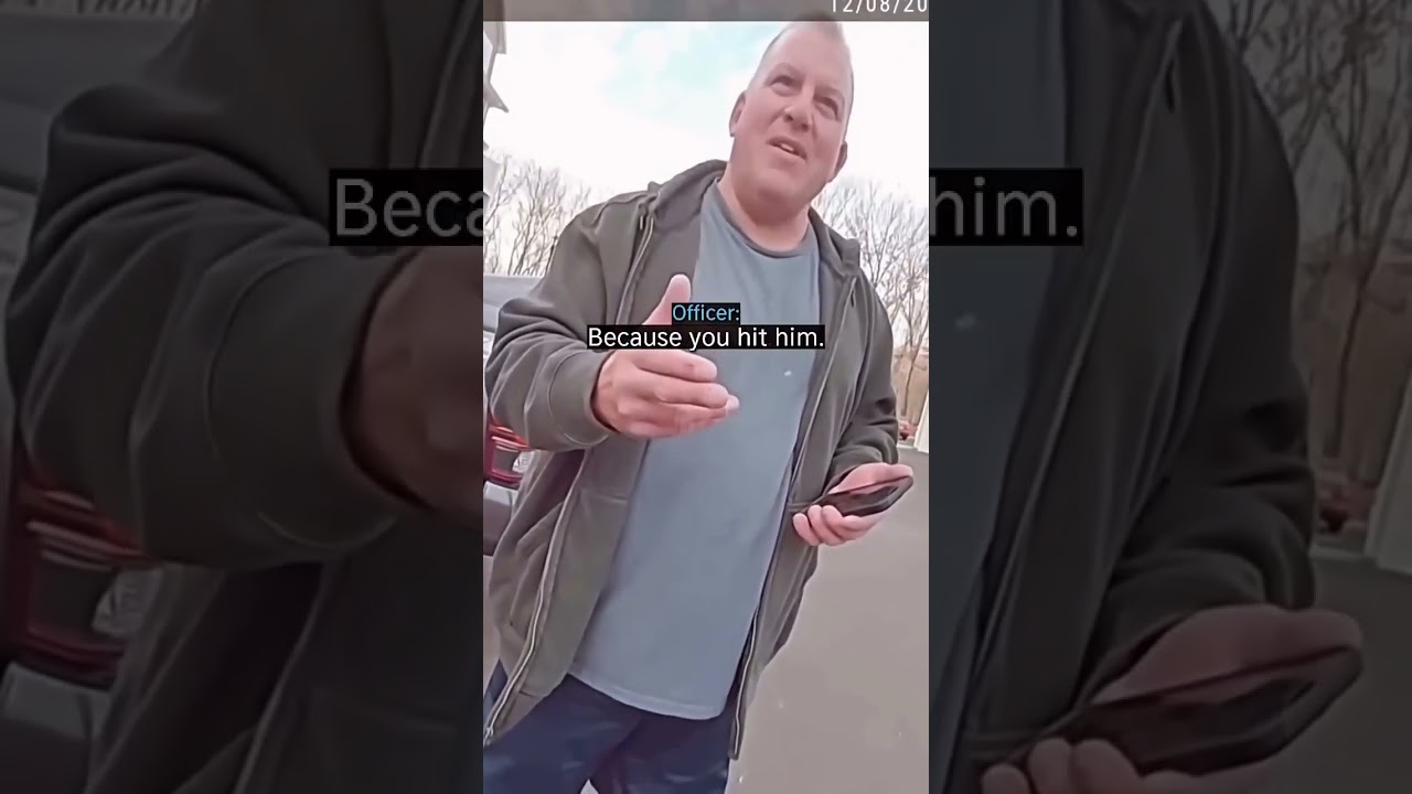 Police Officer Hits Civilian Then Lies About It